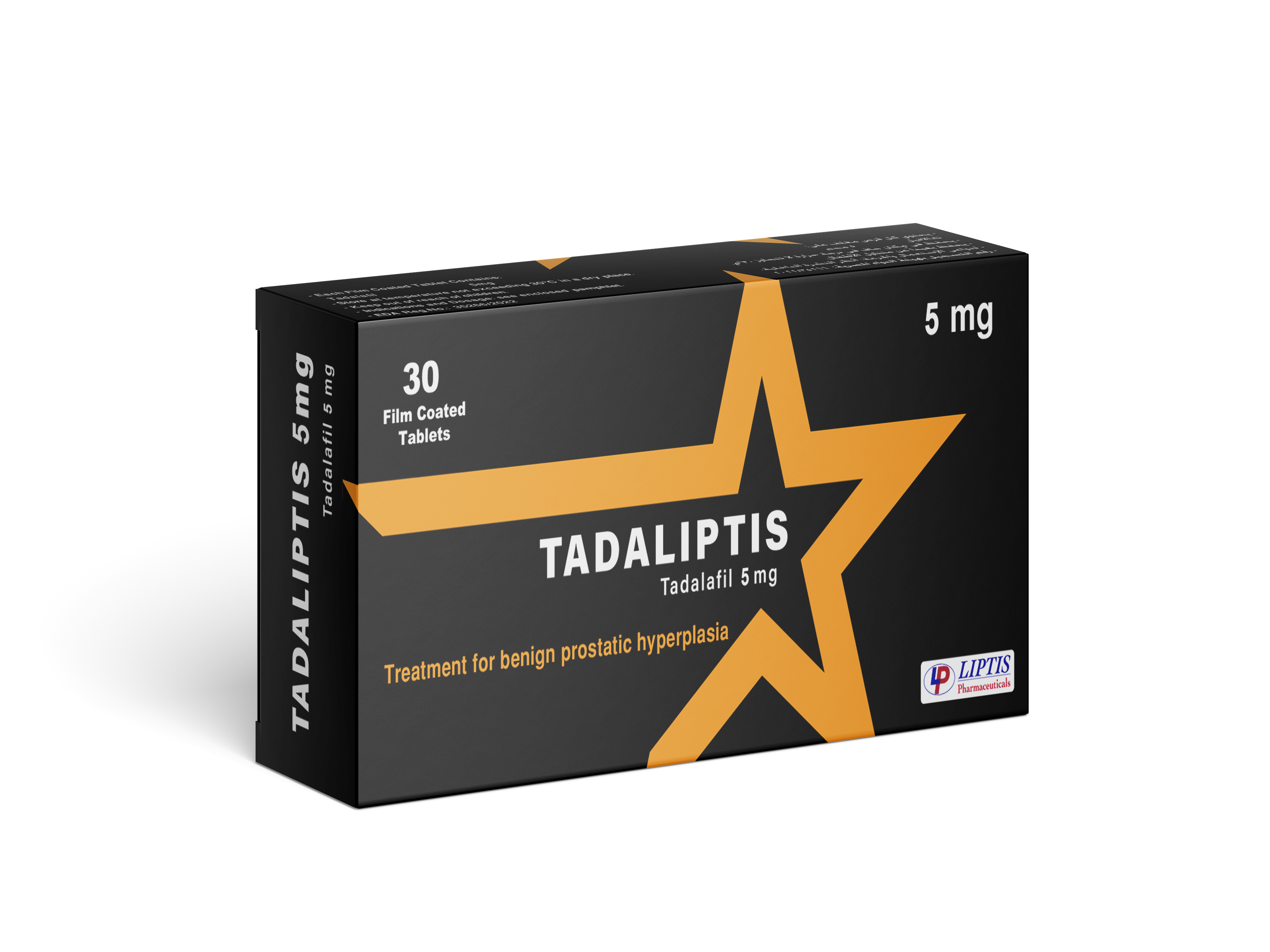 Tadaliptis 5 mg